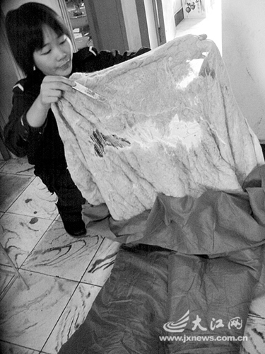 黑心棉內藏刀片雞屎與學生“同眠”