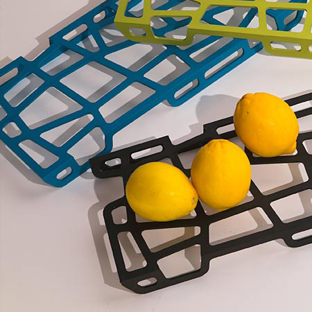 雙層水果托盤個性另類裝飾