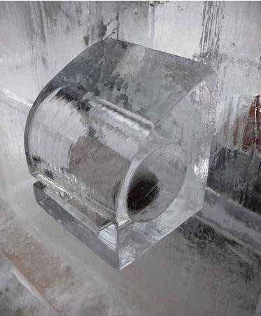 冰雕的衛生間讓你膛目結舌