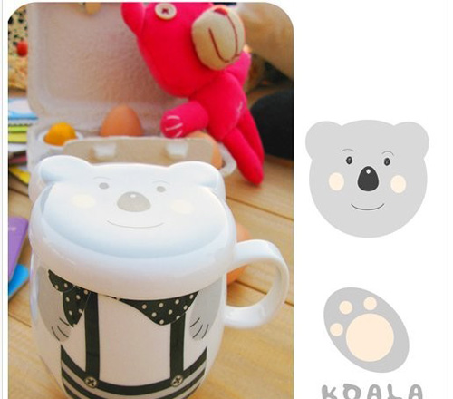 回歸童趣點滴入手的動物杯子