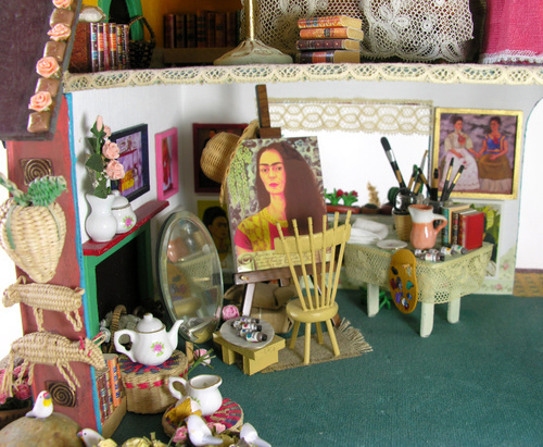 ElsaMora的藝術復式娃娃屋