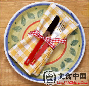 別出心裁的精致餐具