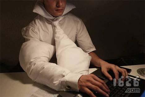 加班工作狂的枕頭套裝