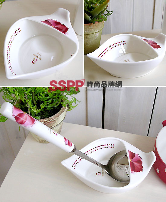 清婉愜意的印花餐具(一)