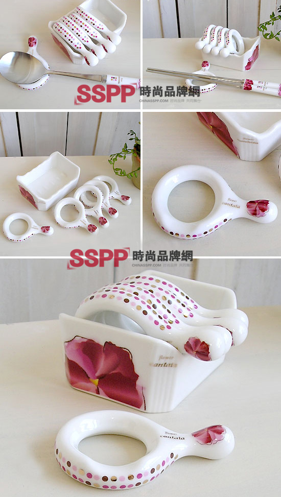 清婉愜意的印花餐具(一)