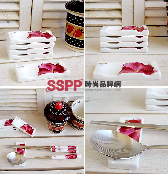 清婉愜意的印花餐具(一)