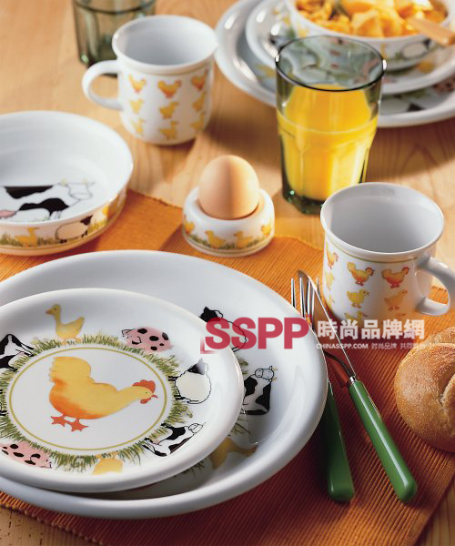 可愛印花Arzberg兒童餐具