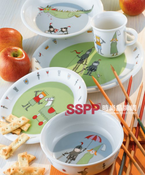 可愛印花Arzberg兒童餐具