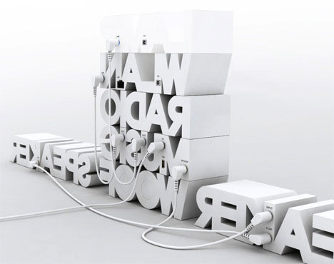 字母型創意電子產品