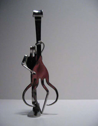 絕對雷人的創意用刀刀叉叉做裝飾