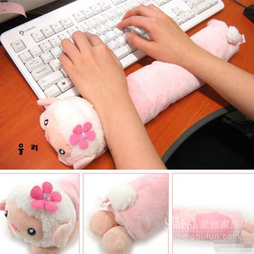 可愛鼠標(biāo)墊韓MM告別鼠標(biāo)手