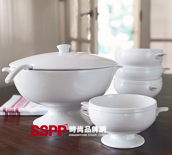 PotteryBarn白瓷餐具新品(一)