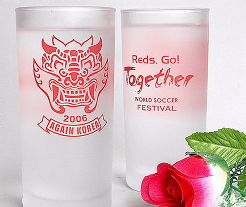 讓愛(ài)情甜蜜的磨砂情侶杯