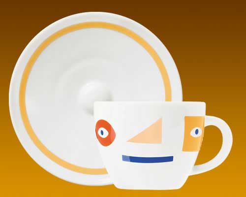 77 表情豐富的咖啡杯個性家居小擺件