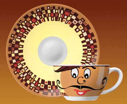 3 表情豐富的咖啡杯(二)