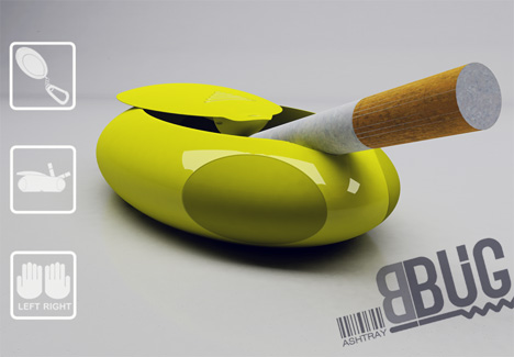 隨身攜帶的煙灰缸