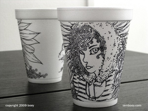 1 DIY個性設(shè)計咖啡杯上的藝術(shù)