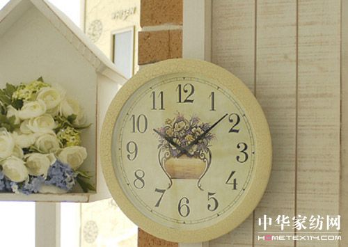 清新典雅韓式古典壁鐘