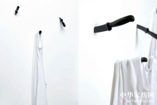 個性掛鉤將趣味釘上墻