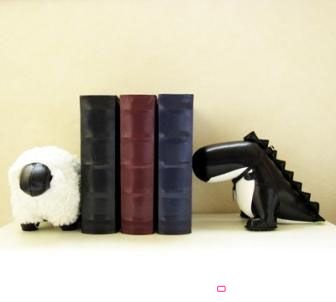 可愛的動物書擋