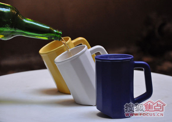 創意啤酒杯 省去溢滿煩惱