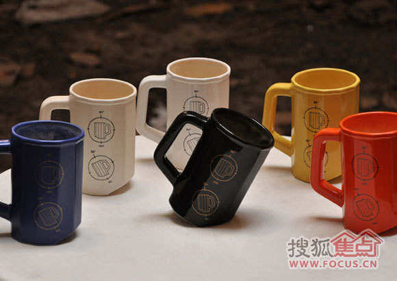 創(chuàng)意啤酒杯省去溢滿煩惱