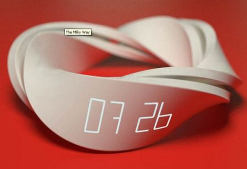 創(chuàng)意生活 扭曲的時(shí)鐘