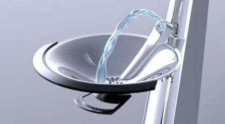 可升降的洗手盆 創意無比