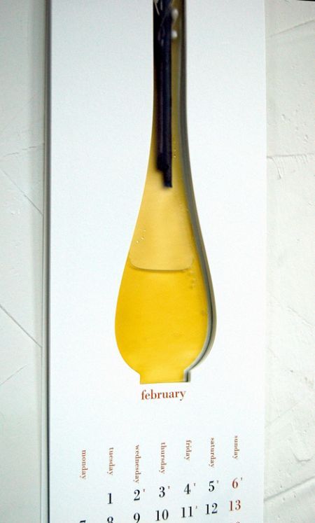 創意家居花瓶與日歷