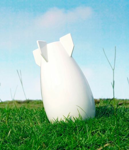 炸彈形狀的創(chuàng)意花瓶