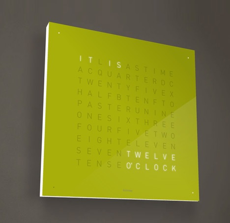 時尚鐘表設計 用文字說話