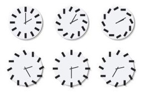 搞怪時鐘,趁你不注意開始搗亂