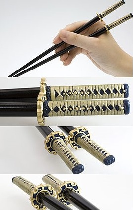 武士刀筷子帶來(lái)別樣享受
