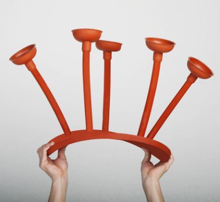 神奇的吸盤桌子