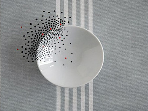 漸隱色彩餐具讓你食指大動