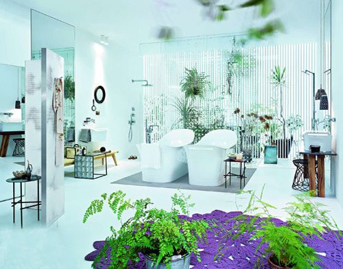 風(fēng)格浴缸沐浴一夏