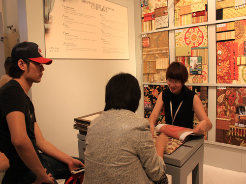 縵狄•雅藍時尚家居展上引關注