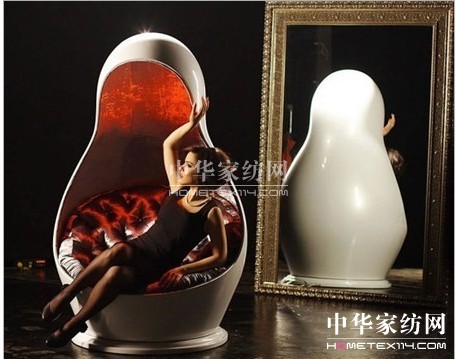 絕妙創(chuàng)意 套娃休閑椅(組圖)