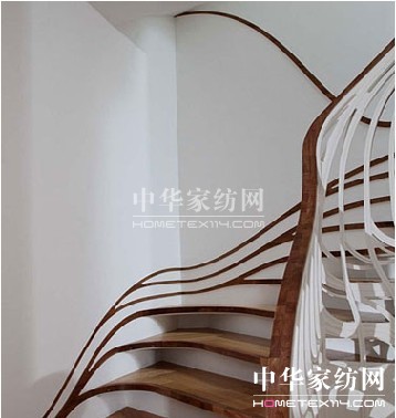 創(chuàng)意家居 讓人產(chǎn)生錯(cuò)覺(jué)的木頭樓梯設(shè)計(jì)