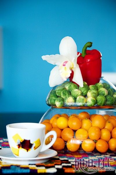 蔬果扮成家居飾品