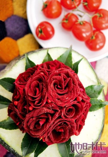 蔬果扮成家居飾品