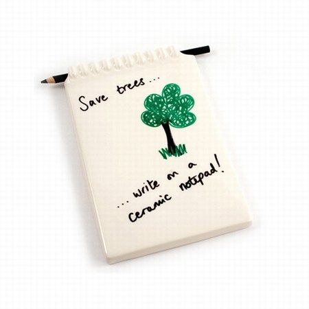 創意環保的陶瓷便簽!