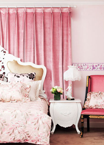 清新粉嫩色系家居空間(二)