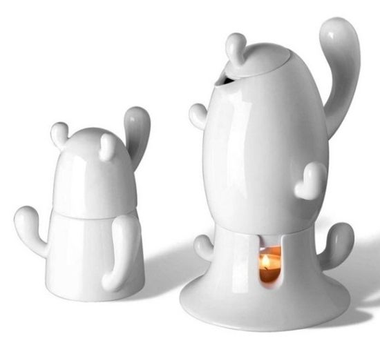 奇妙的創意茶壺杯