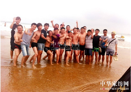 記寶縵家紡招商團(tuán)隊(duì)青島游