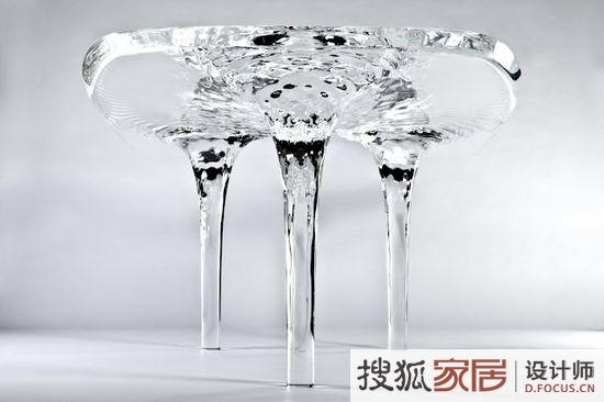 液態(tài)冰川桌冰川樂(lè)中悟禪境