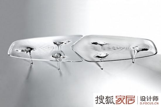 液態(tài)冰川桌冰川樂(lè)中悟禪境