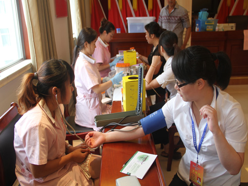 盛宇集團(tuán)開展健康體檢活動