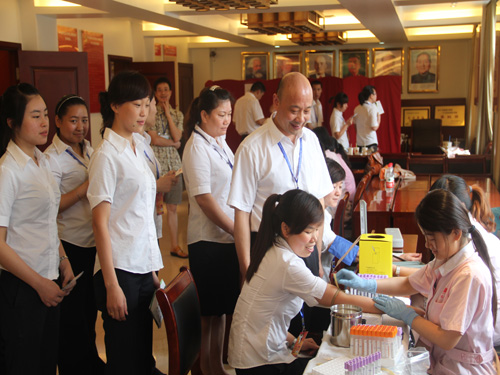 盛宇集團(tuán)開展健康體檢活動