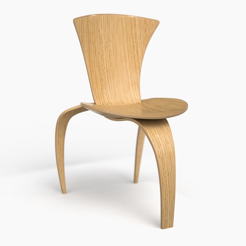 Aero椅:簡單拼合帶來優雅味道